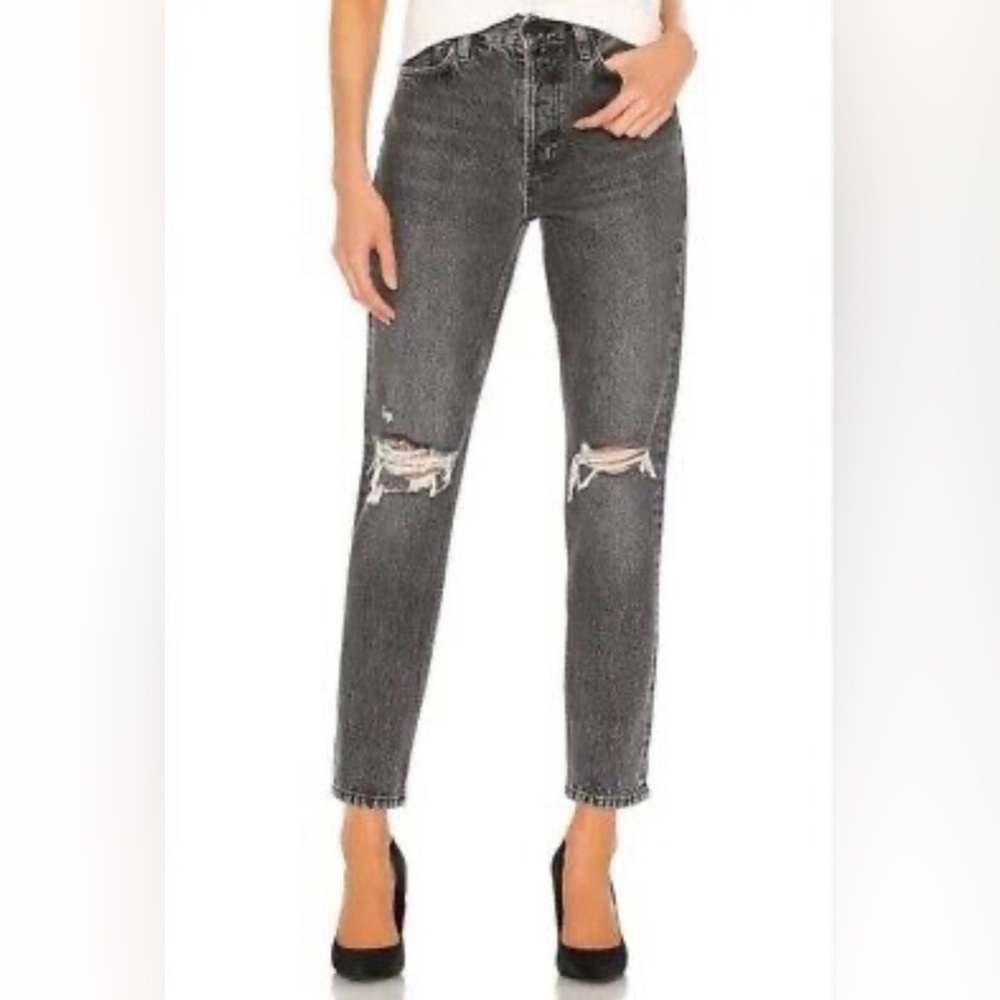 Anine Bing Brenda Tapered High Rise
Jean Ripped Distressed Jeans pre-owned